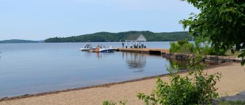 View of the lake at Dwight, ON