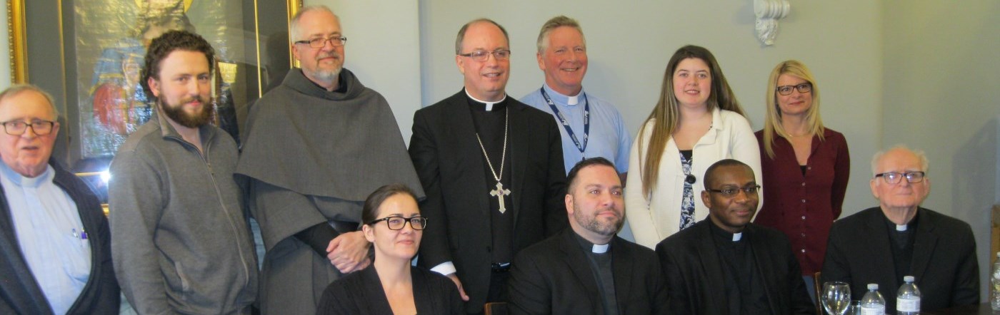 Group of staff at the Diocesan Pastoral Centre