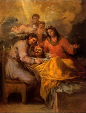 Death of St. Joseph, Goya, 1787