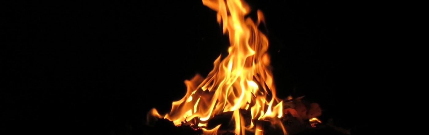 Fire at Easter Vigil Service