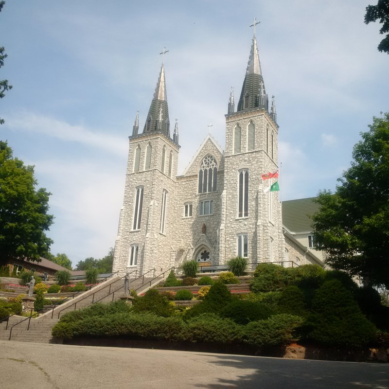 Front entrance of the Shrine
