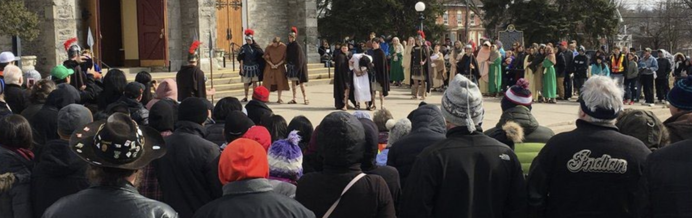 Way of the Cross in Peterborough 2019