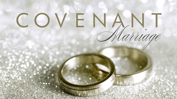 covenant of marriage