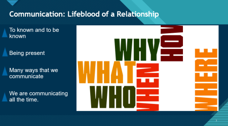 Marriage Prep Communication Slide 1