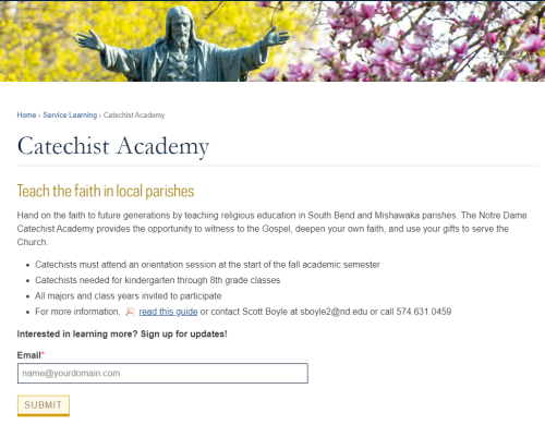 Catechist Academy
